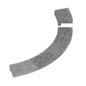 Пристенный талькохлоритный фланец SAWO TH-COLLAR-S2-WL